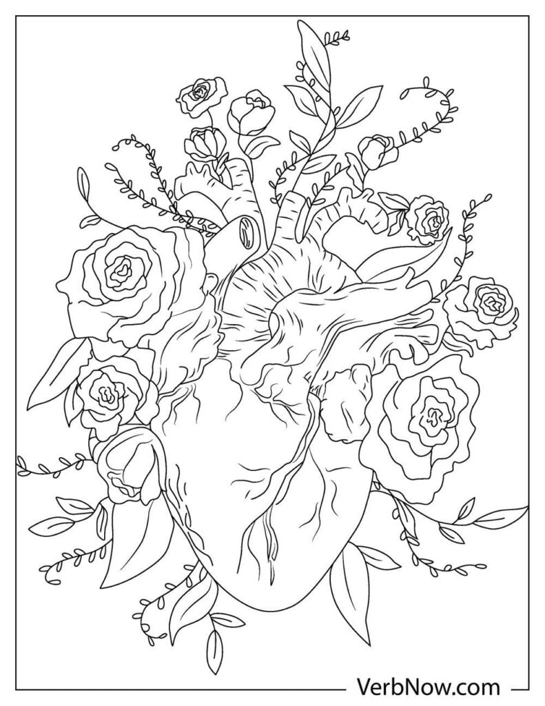 Garden Flowers Coloring Pages for Adults Unique 140