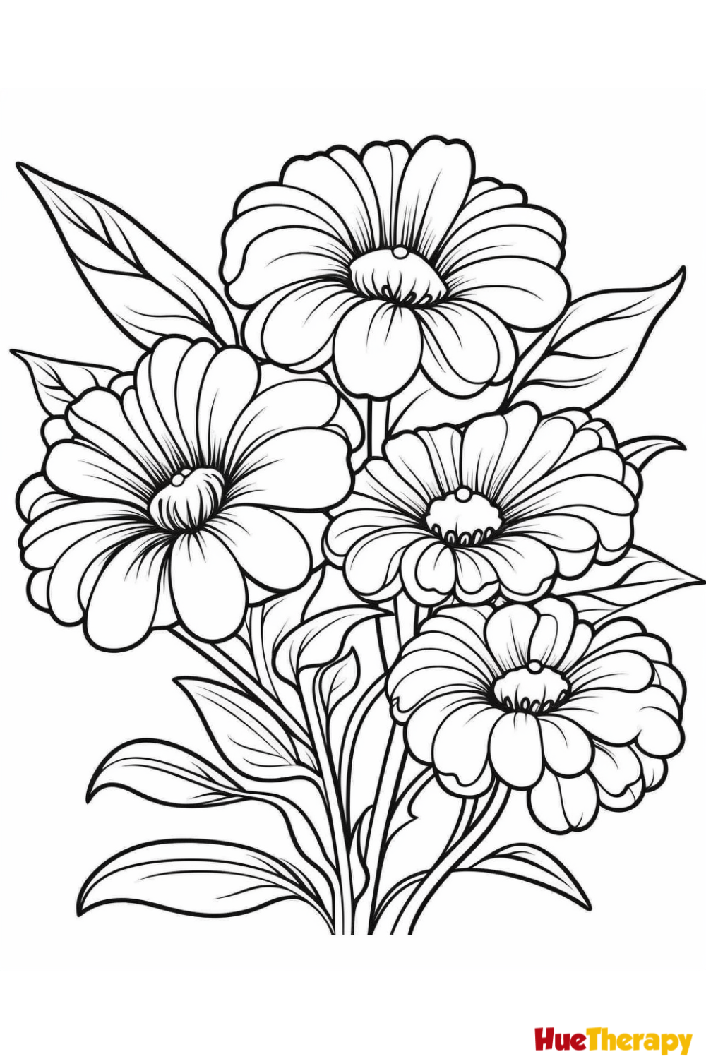 Garden Flowers Coloring Pages for Adults Unique 31