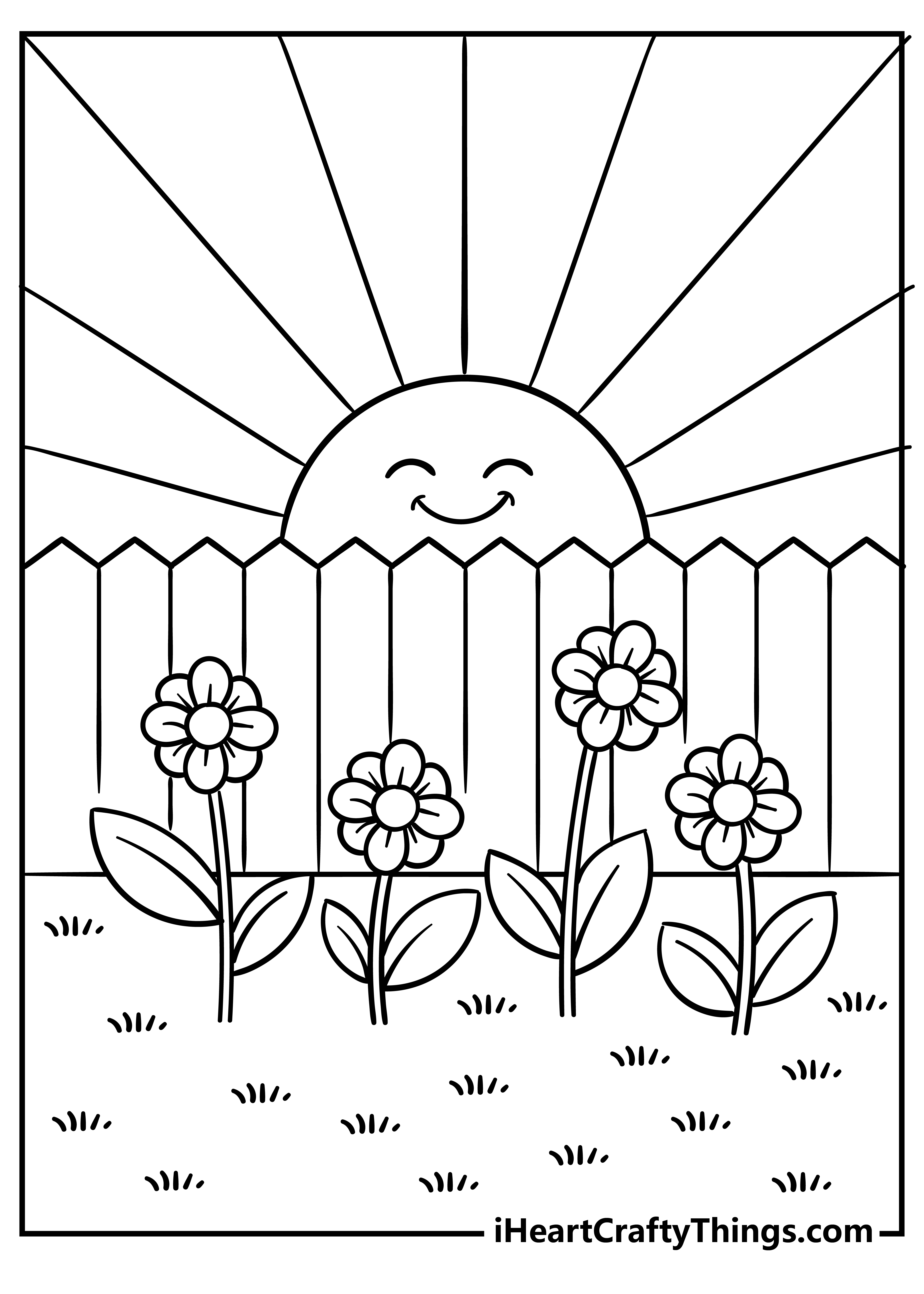 Garden Flowers Coloring Pages for Adults Unique 55