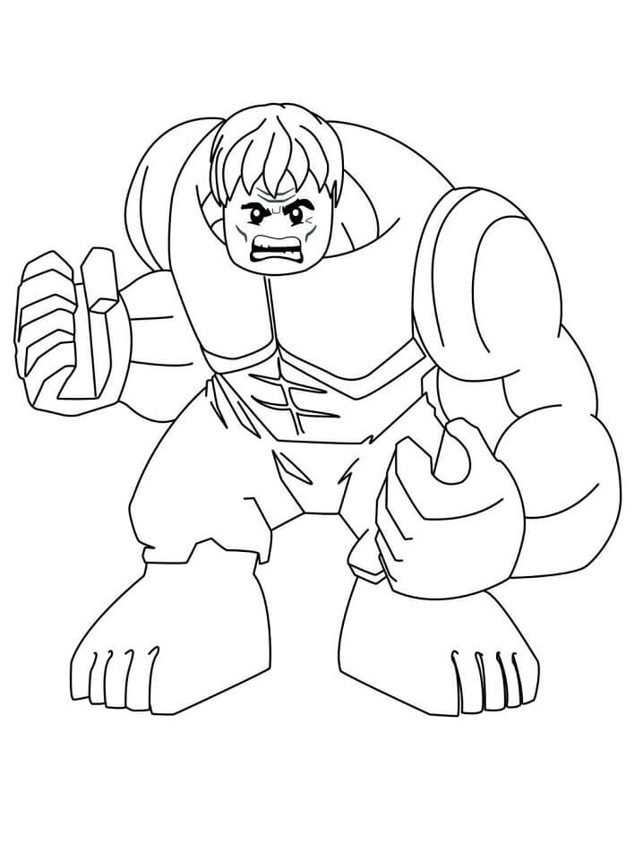 Hulk Coloring Pages Free Printable for Kids 13