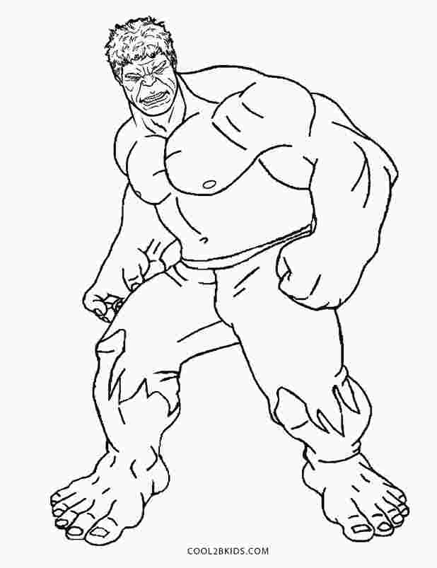 Hulk Coloring Pages Free Printable for Kids 25