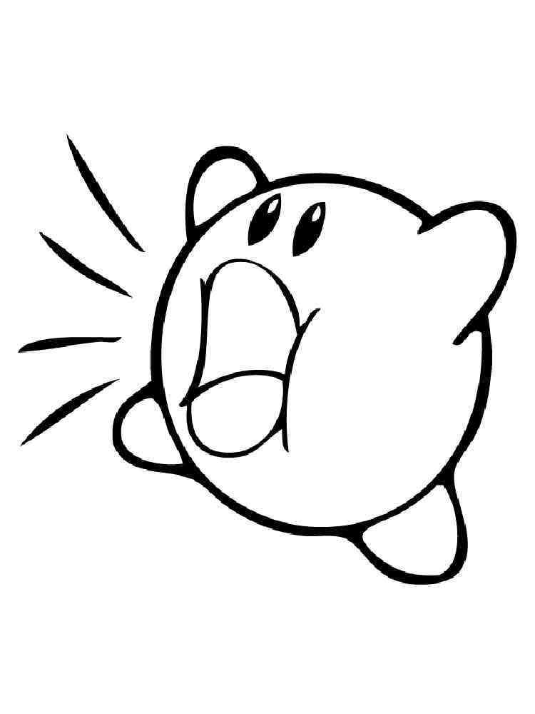 Kirby Coloring Pages FREE Printable 11