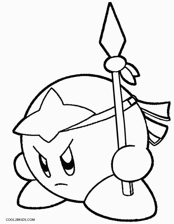 Kirby Coloring Pages FREE Printable 14