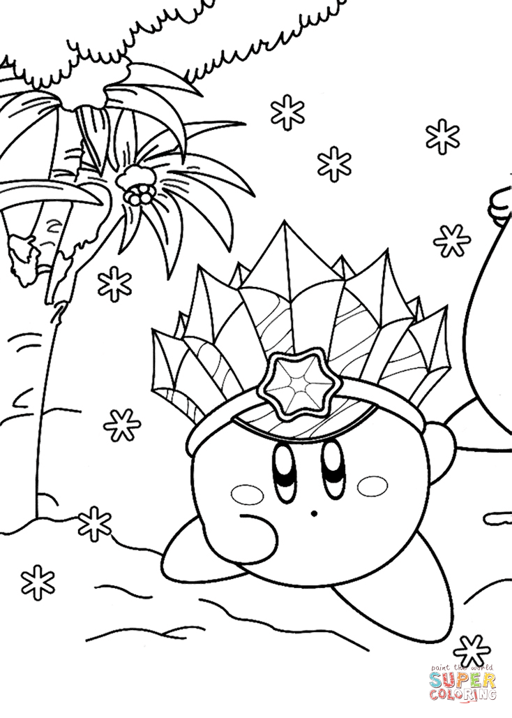 Kirby Coloring Pages FREE Printable 21