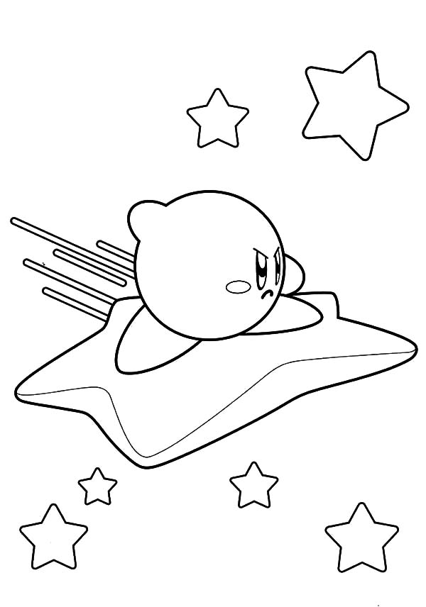 Kirby Coloring Pages FREE Printable 37