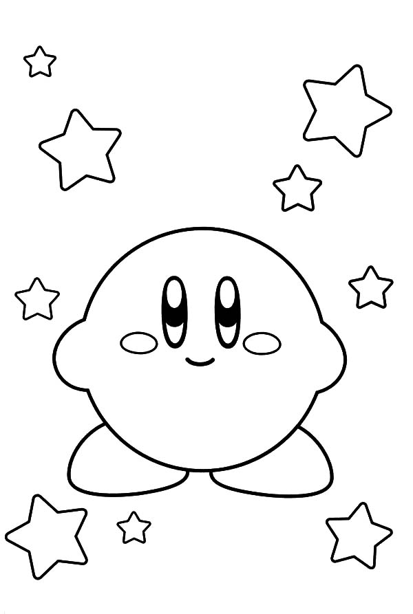 Kirby Coloring Pages FREE Printable 38