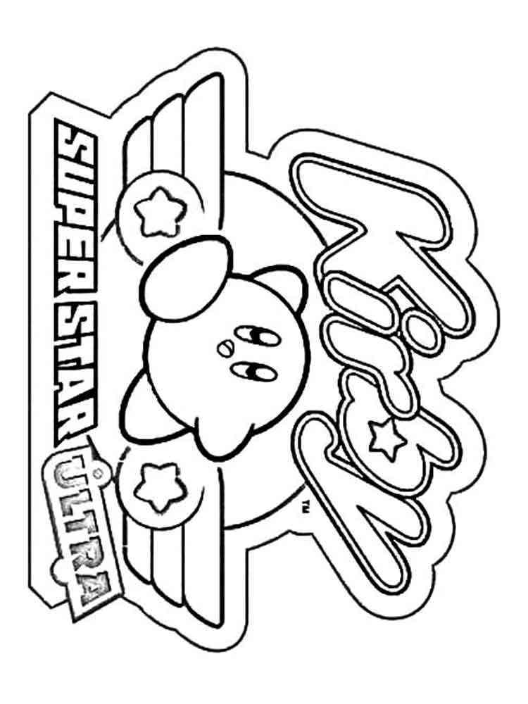 Kirby Coloring Pages FREE Printable 53