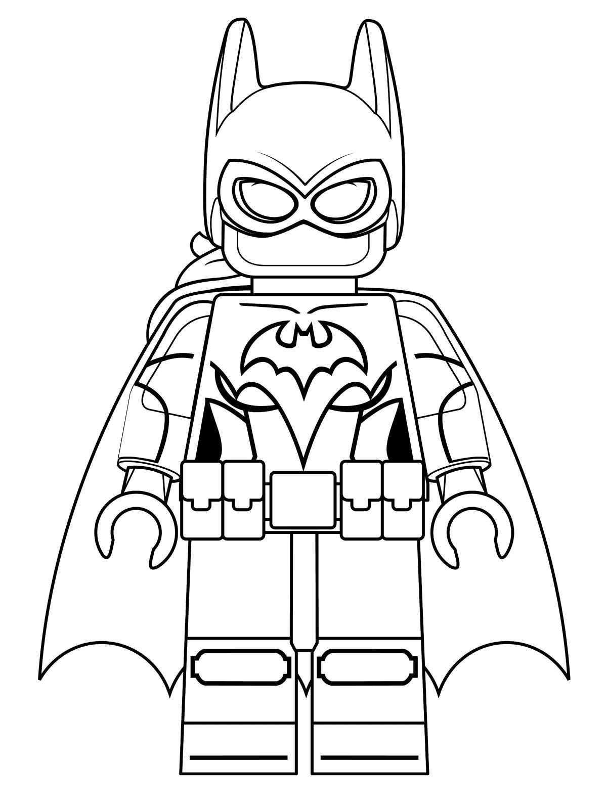 Lego Coloring Pages Printables Free 1