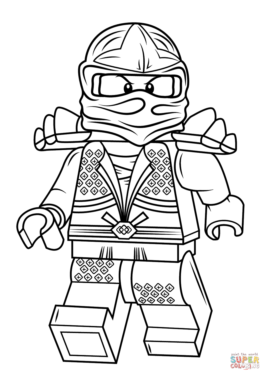 Lego Coloring Pages Printables Free 107