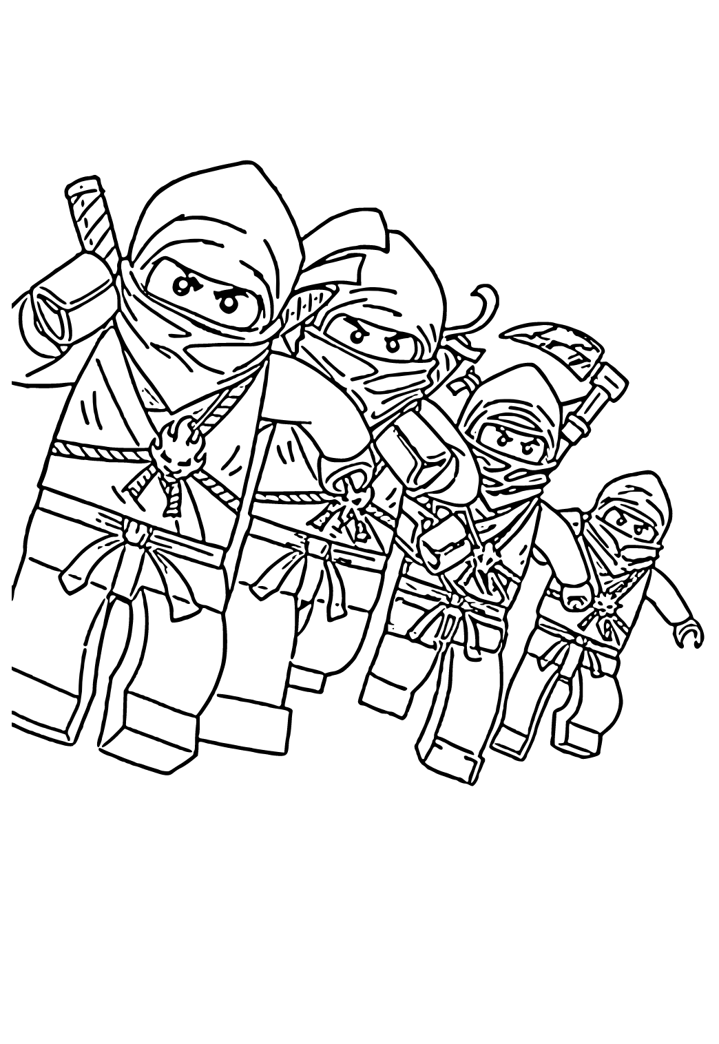 Lego Coloring Pages Printables Free 112