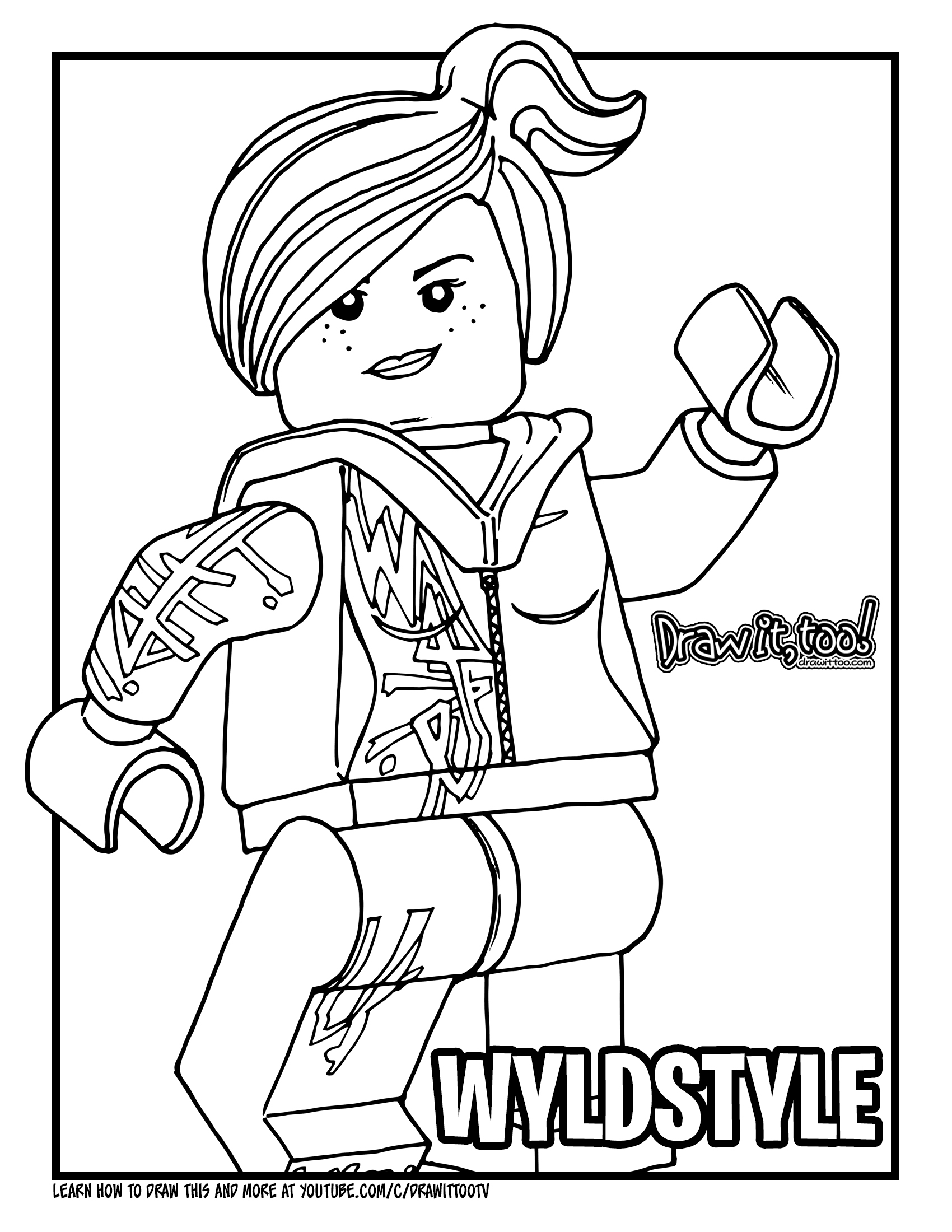 Lego Coloring Pages Printables Free 117