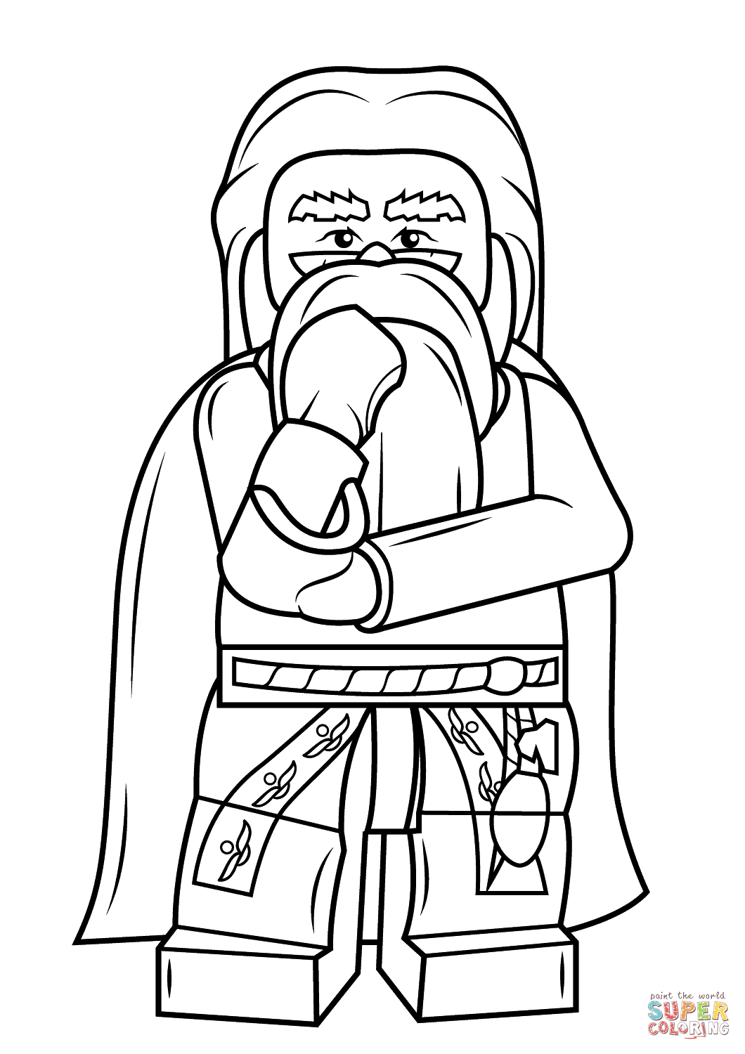 Lego Coloring Pages Printables Free 124