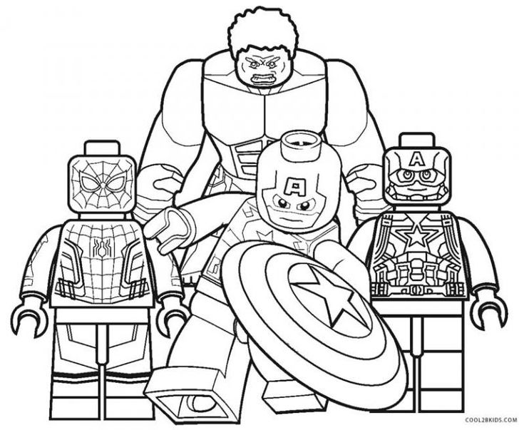 Lego Coloring Pages Printables Free 16