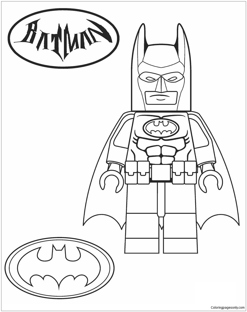 Lego Coloring Pages Printables Free 21