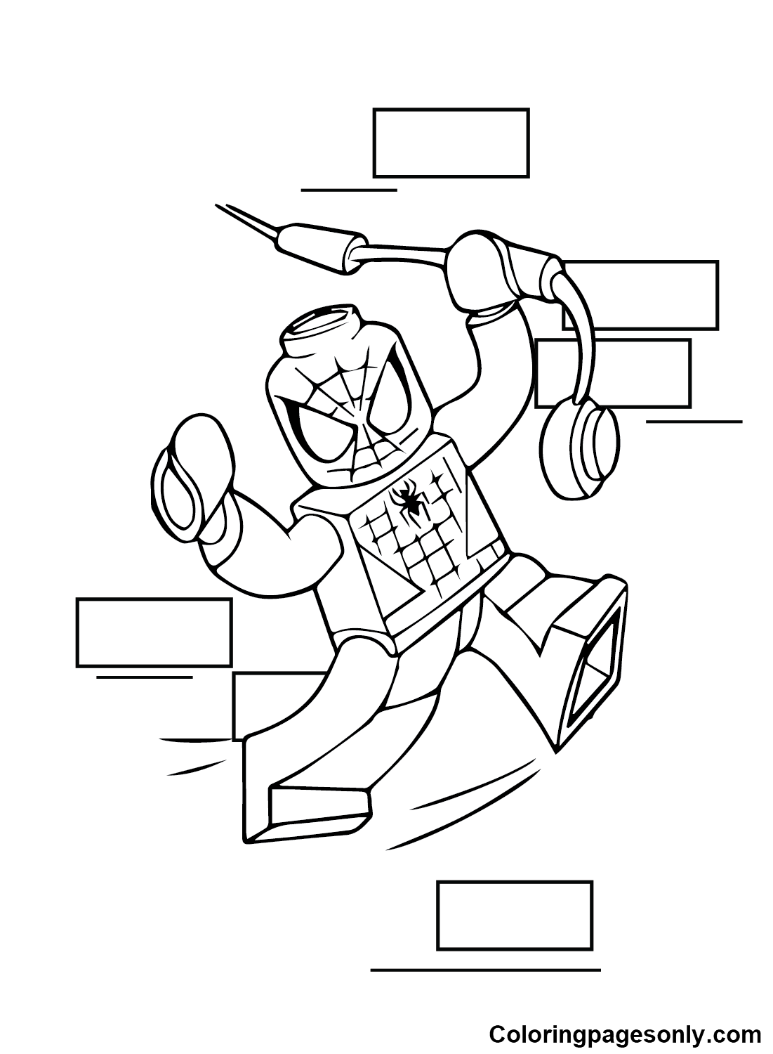 Lego Coloring Pages Printables Free 29