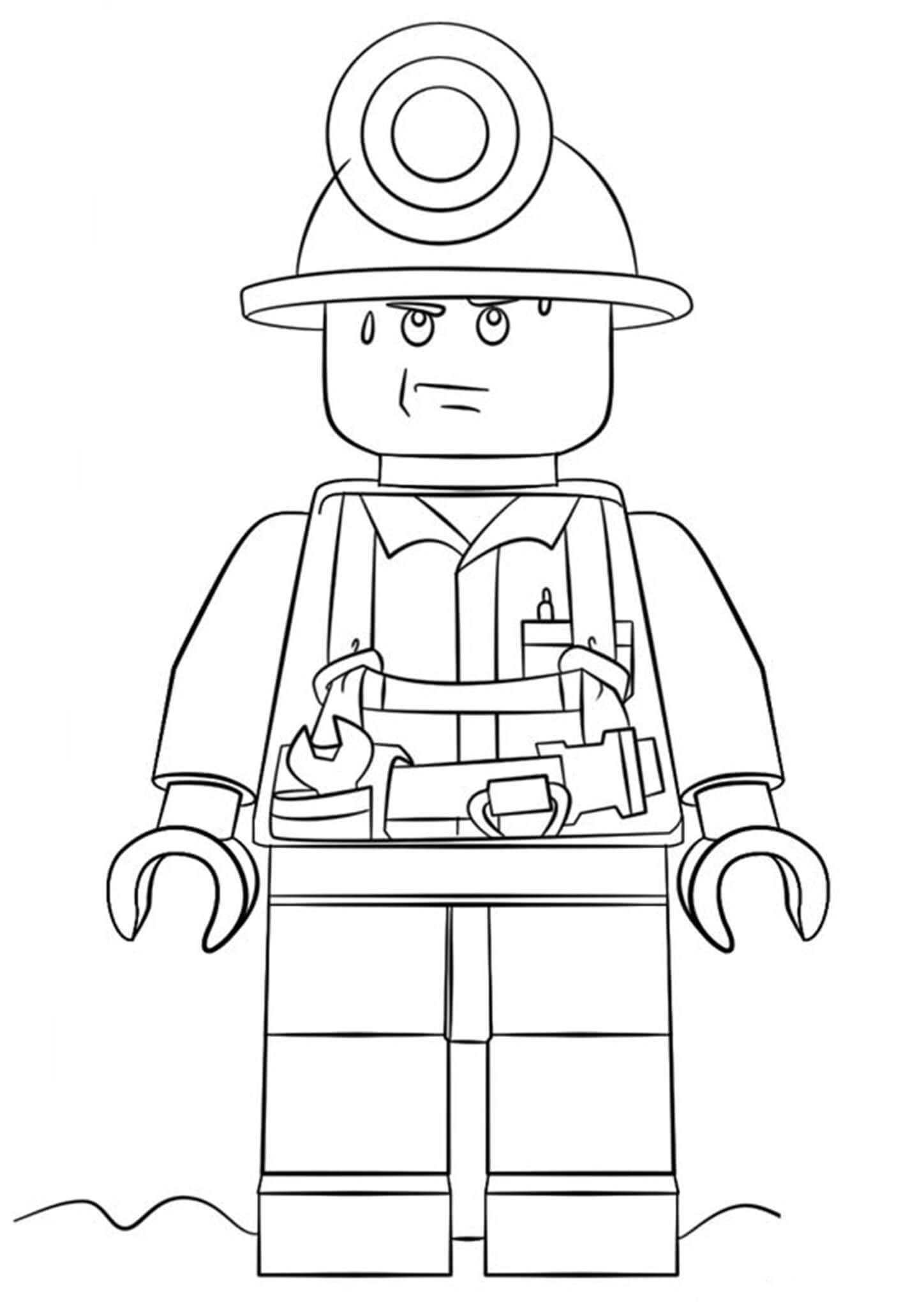 Lego Coloring Pages Printables Free 4