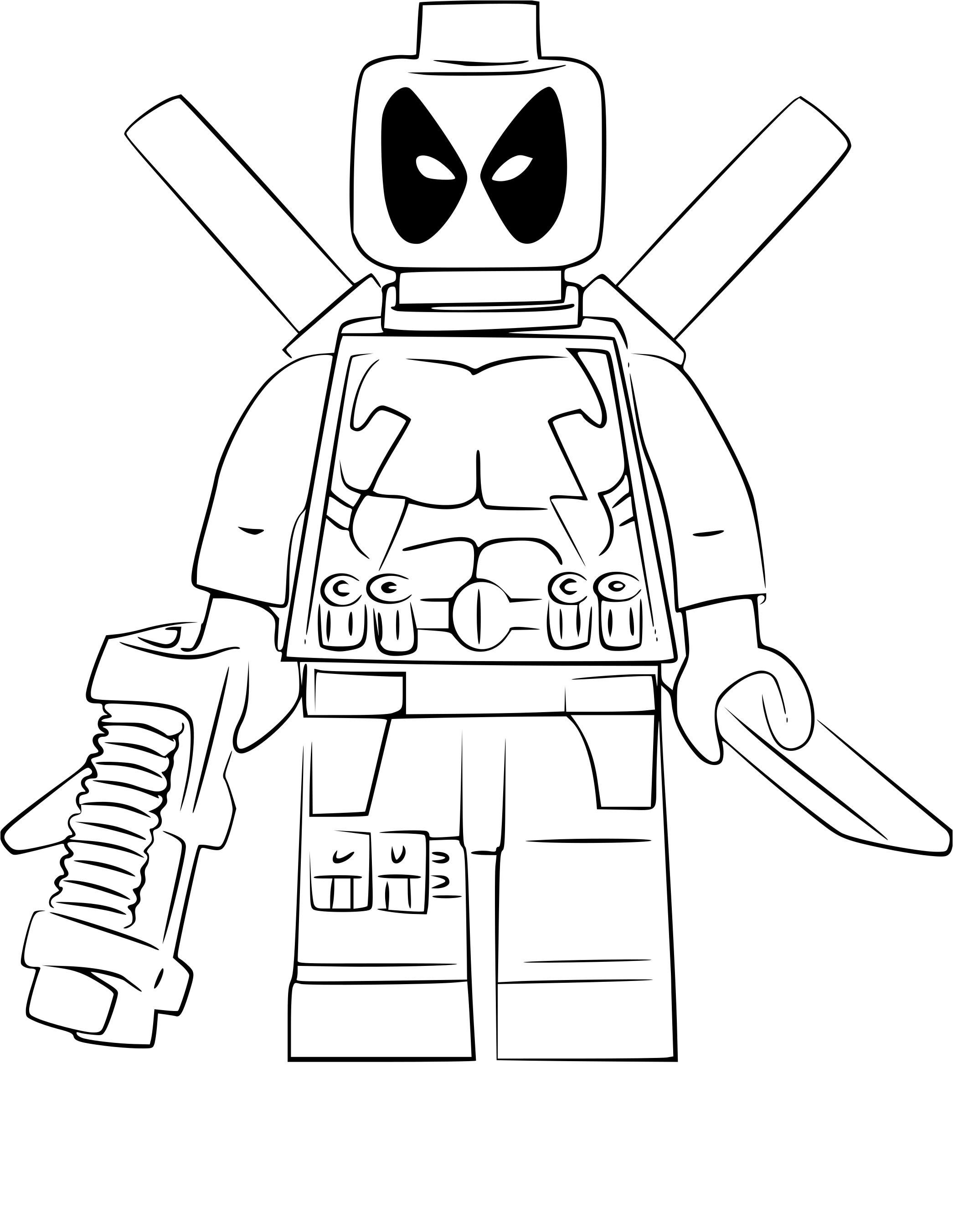 Lego Coloring Pages Printables Free 40