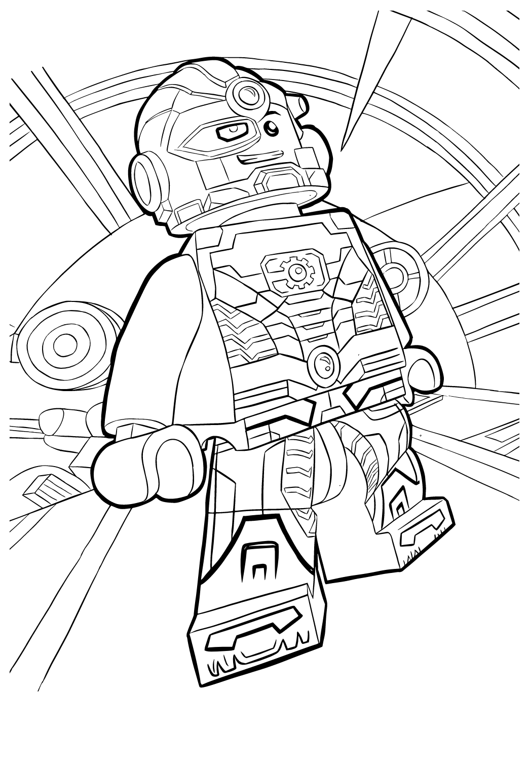 Lego Coloring Pages Printables Free 41