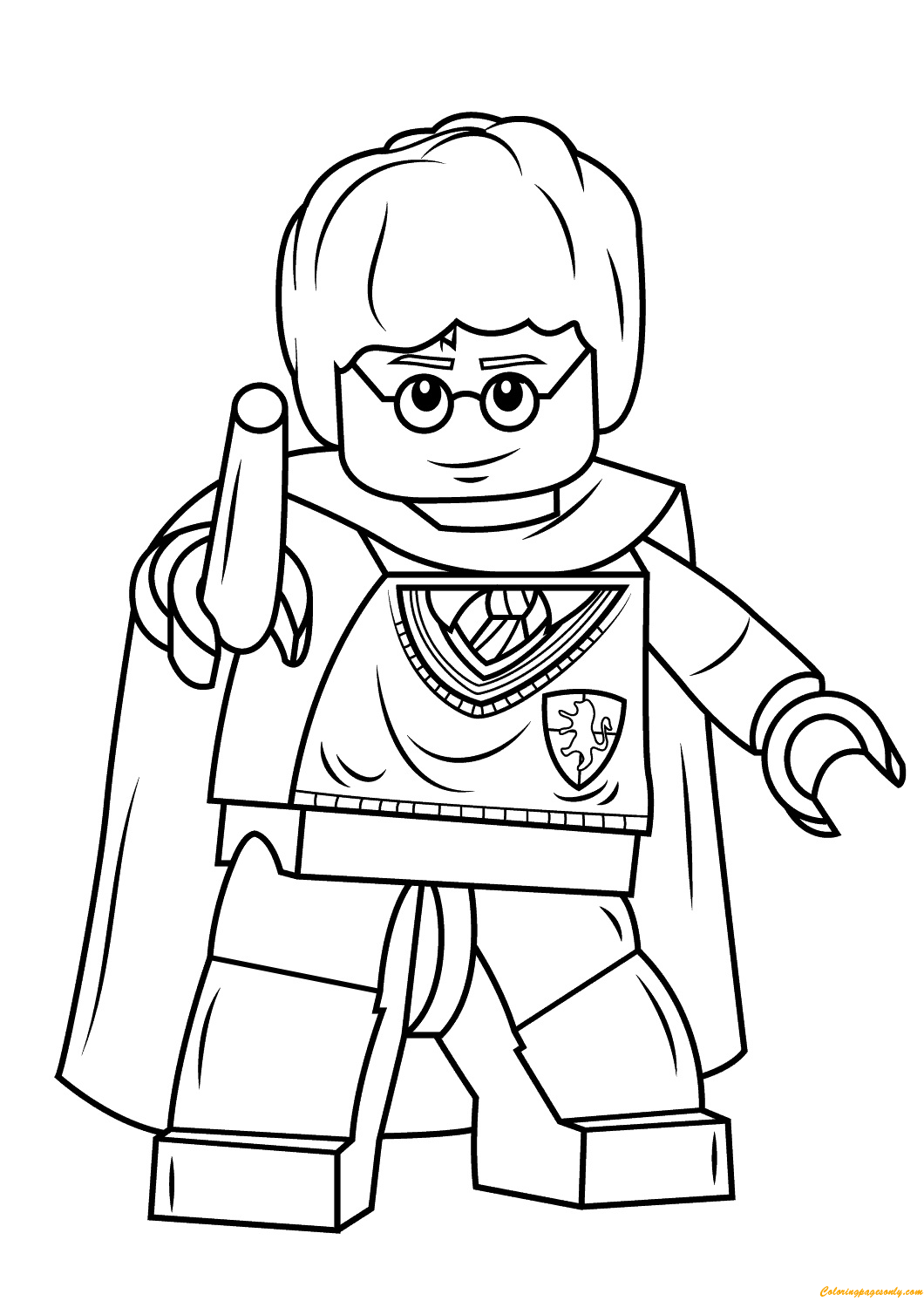 Lego Coloring Pages Printables Free 48