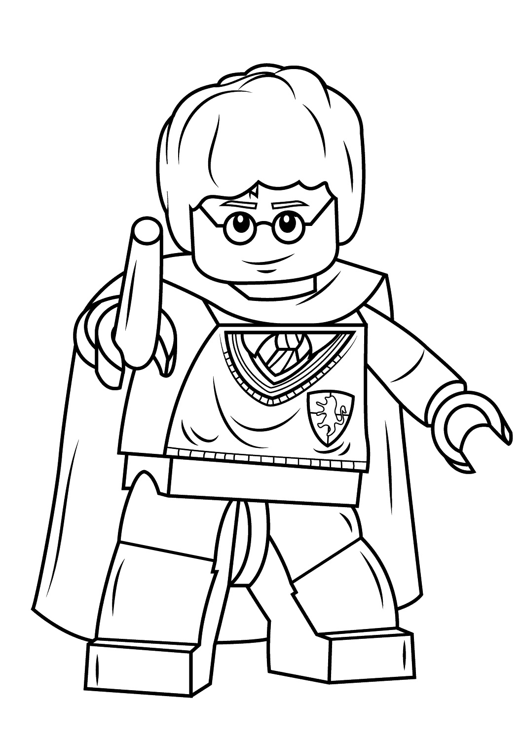 Lego Coloring Pages Printables Free 5