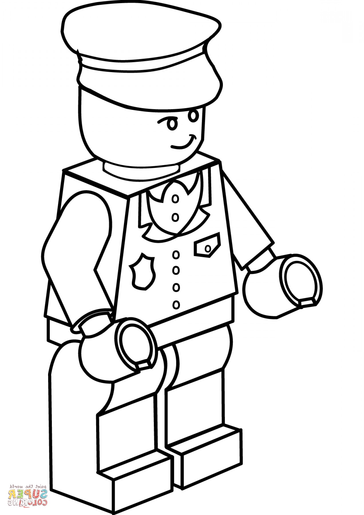 Lego Coloring Pages Printables Free 6