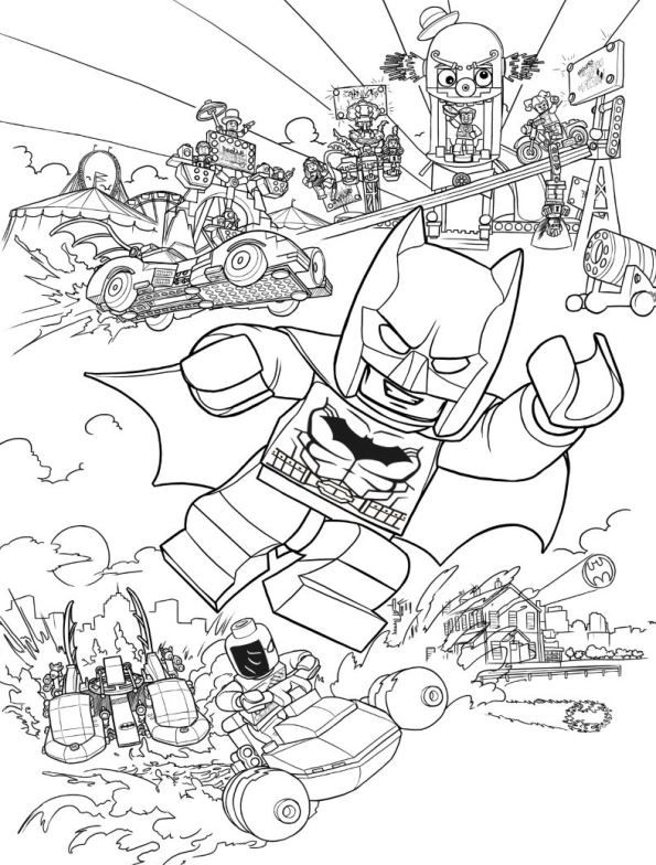 Lego Coloring Pages Printables Free 89