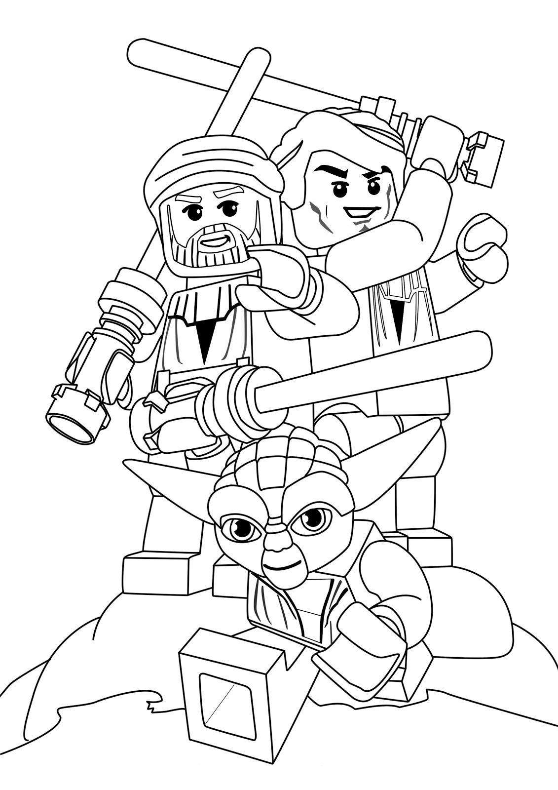 Lego Coloring Pages Printables Free 90