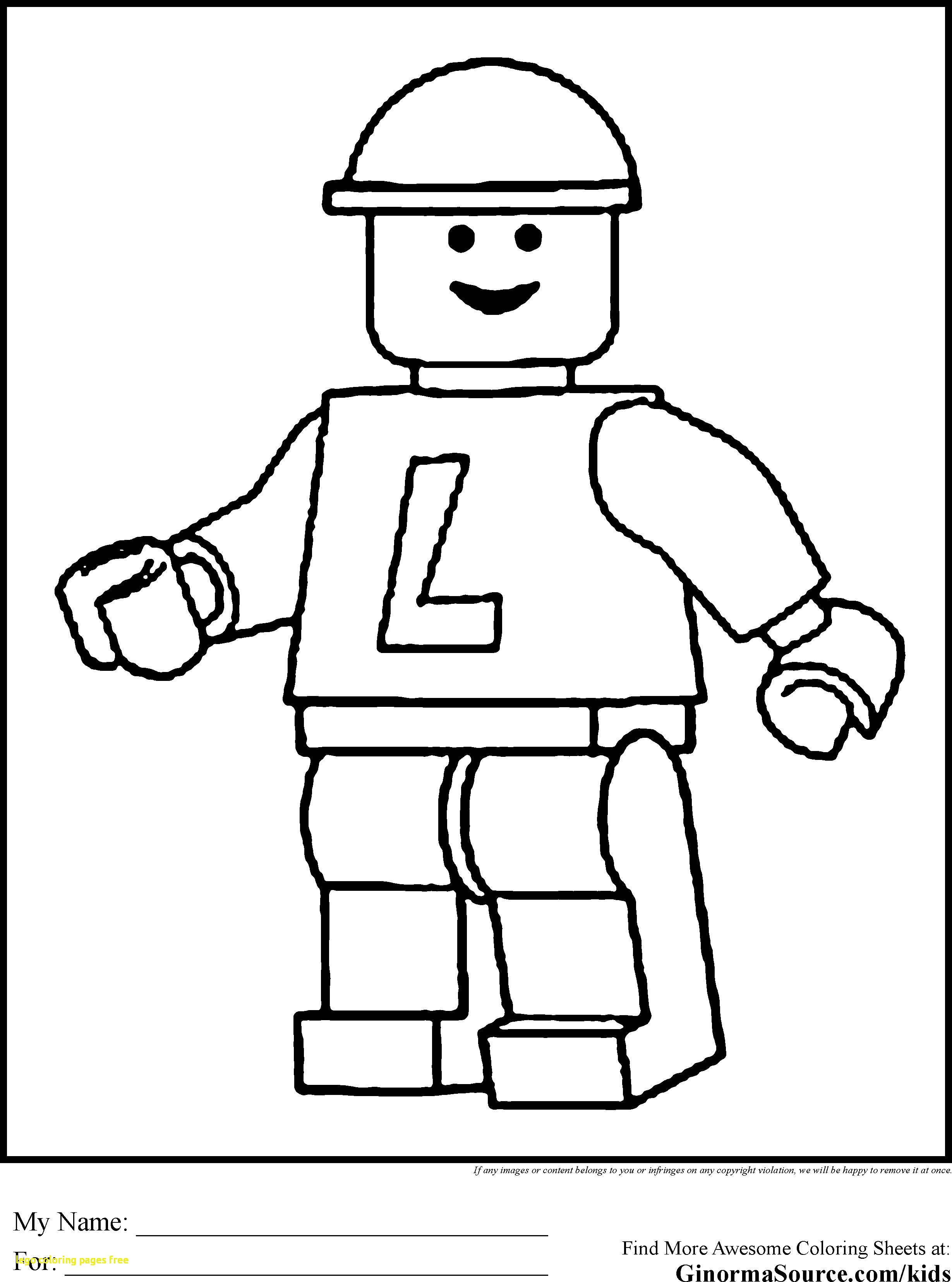 Lego Coloring Pages Printables Free 91