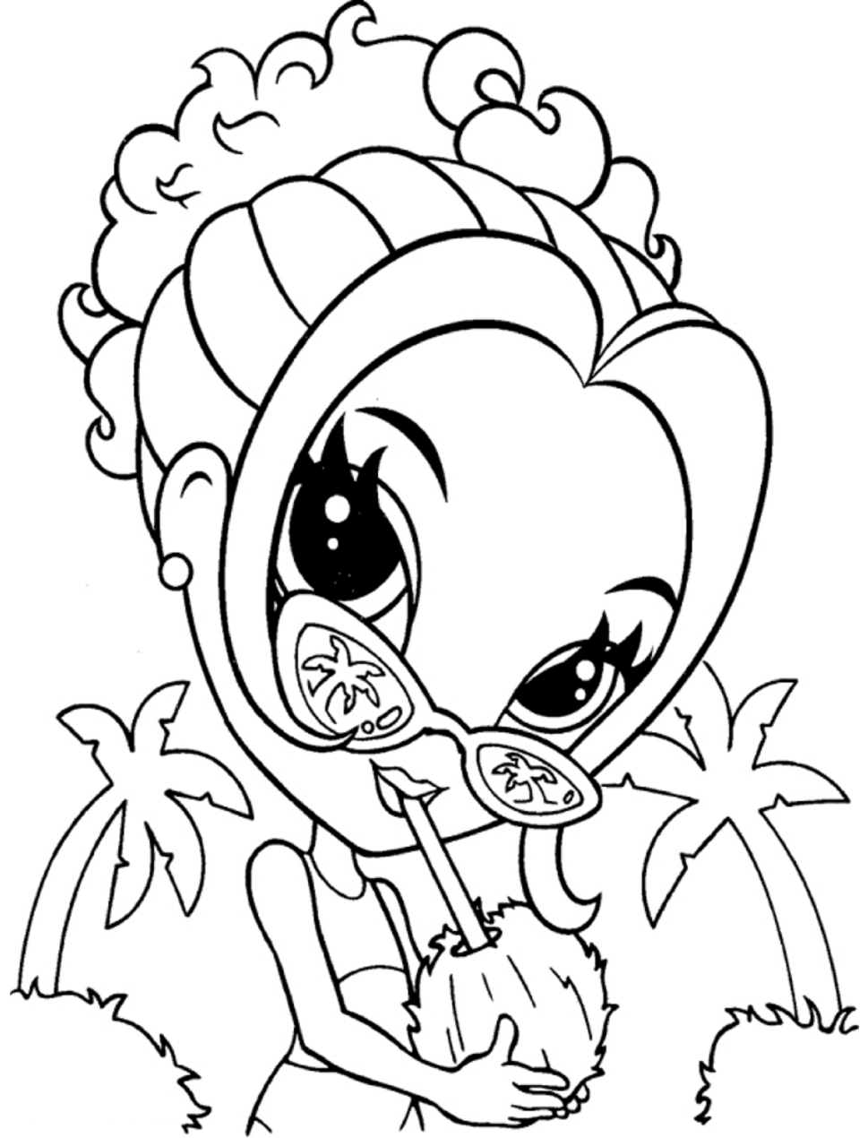 Lisa Frank Coloring Pages Free Printable 1