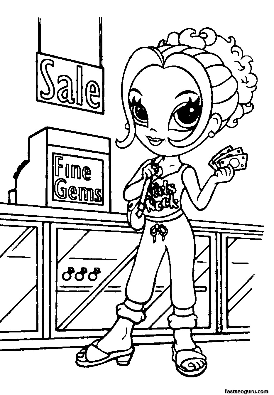 Lisa Frank Coloring Pages Free Printable 26