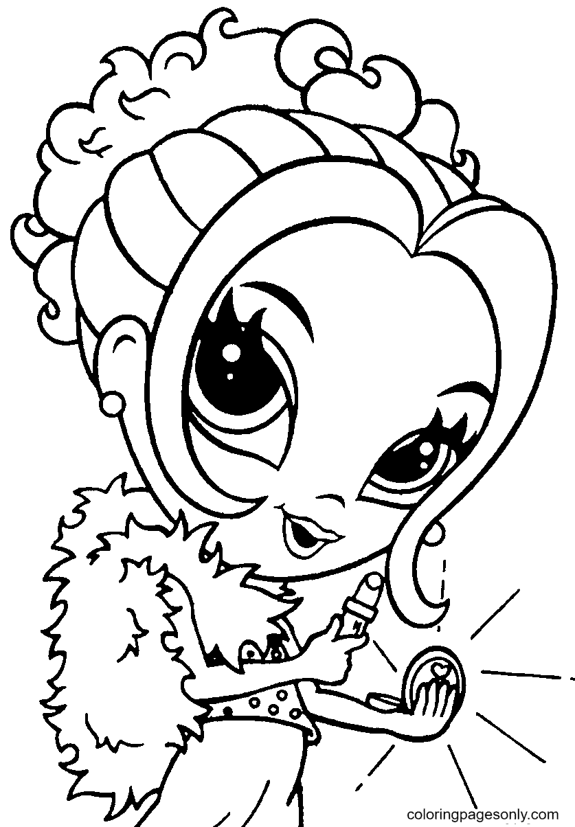 Lisa Frank Coloring Pages Free Printable 73