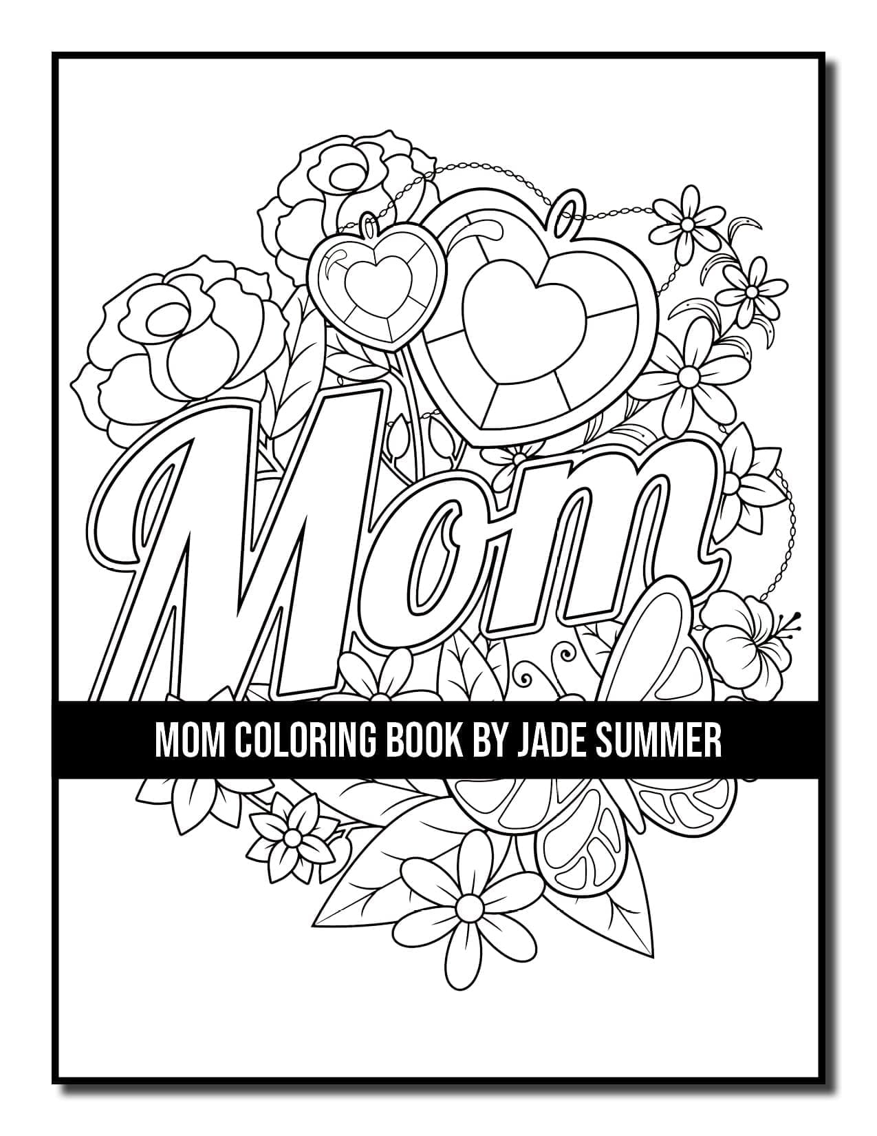 Mommy Coloring Pages for Kids 1