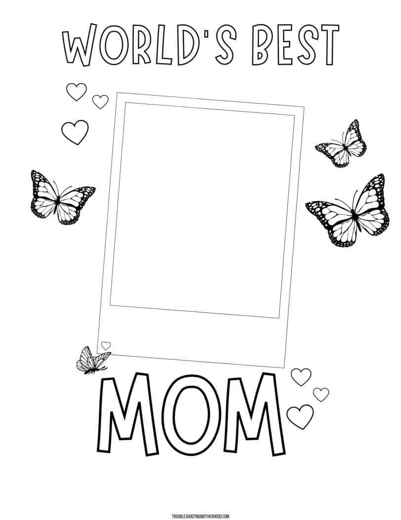 Mommy Coloring Pages for Kids 114