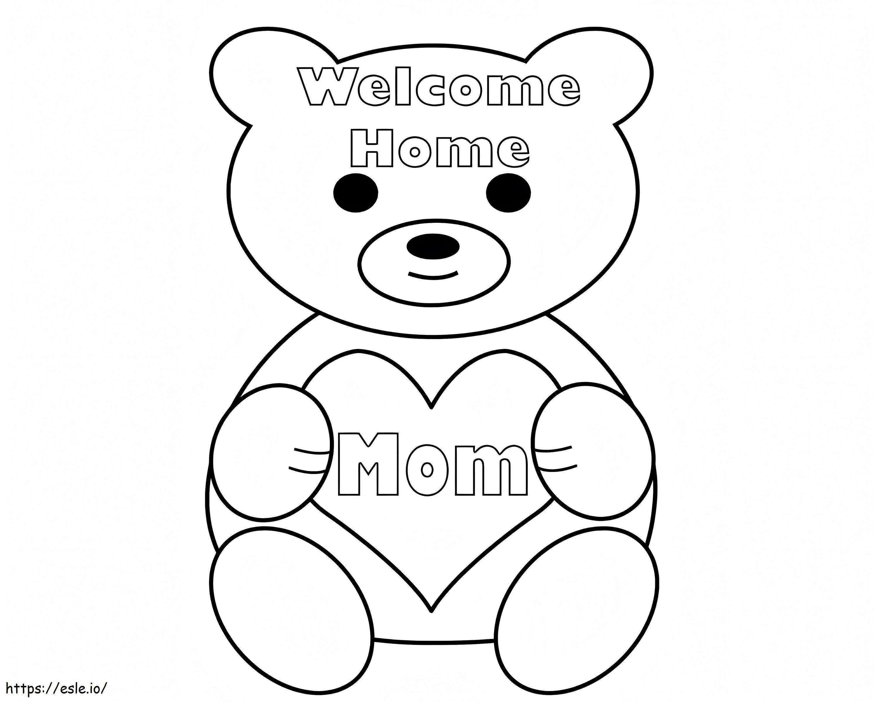 Mommy Coloring Pages for Kids 135