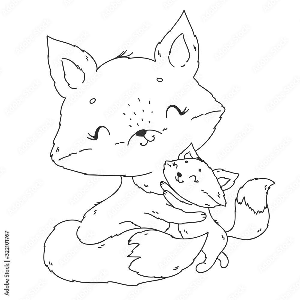 Mommy Coloring Pages for Kids 154