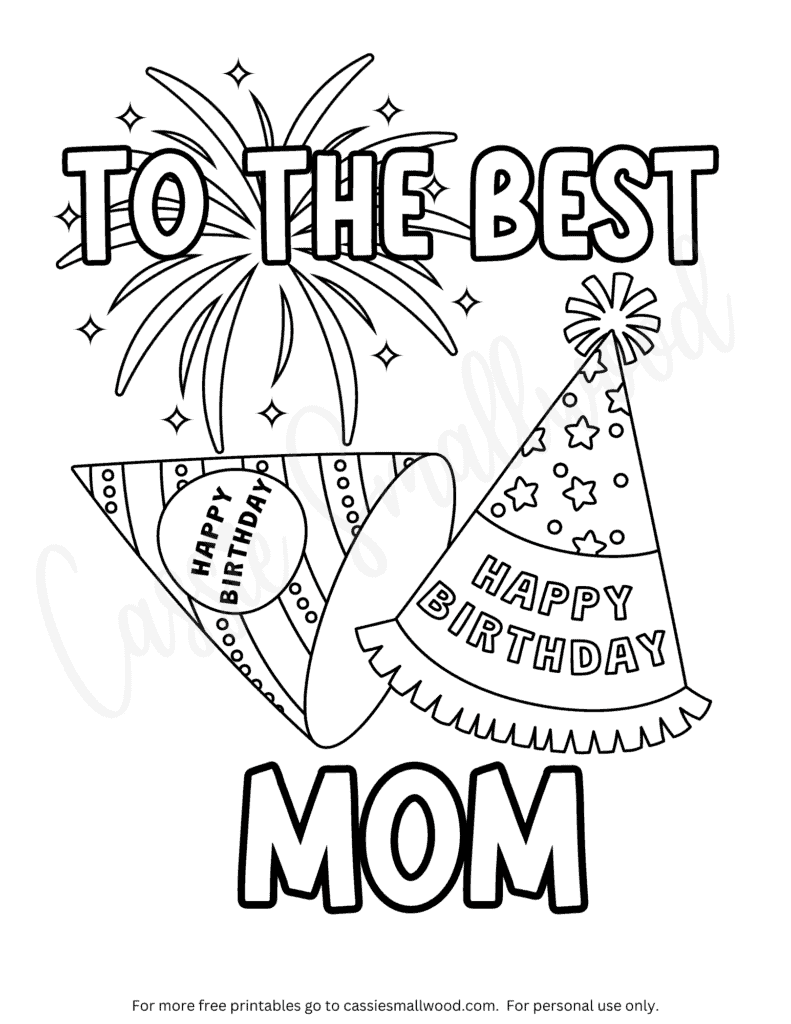 Mommy Coloring Pages for Kids 155