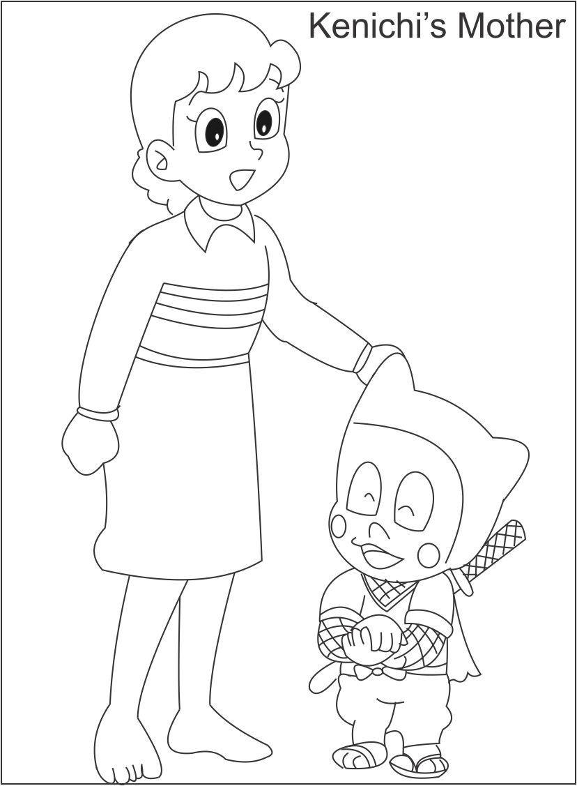 Mommy Coloring Pages for Kids 167