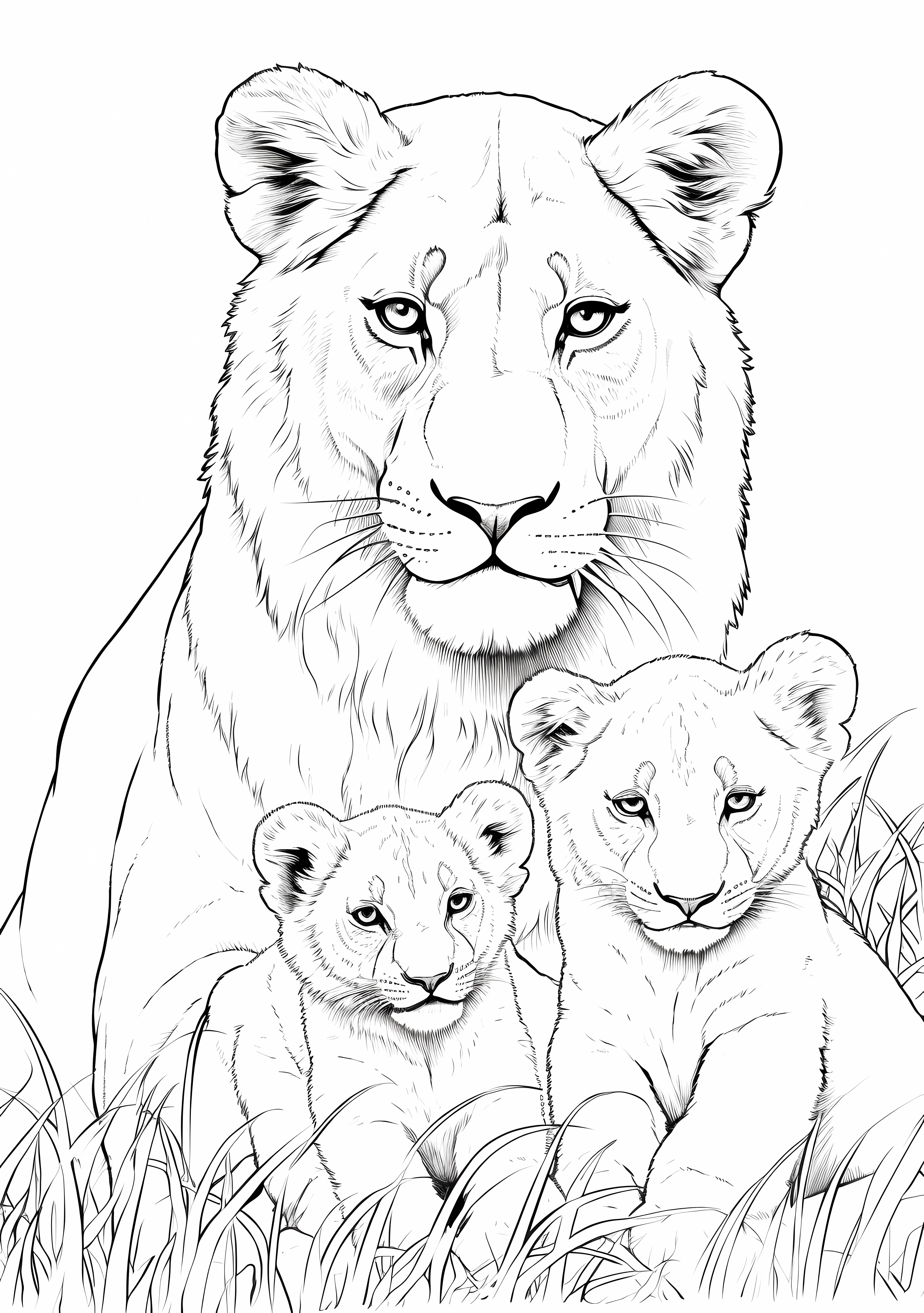 Mommy Coloring Pages for Kids 171