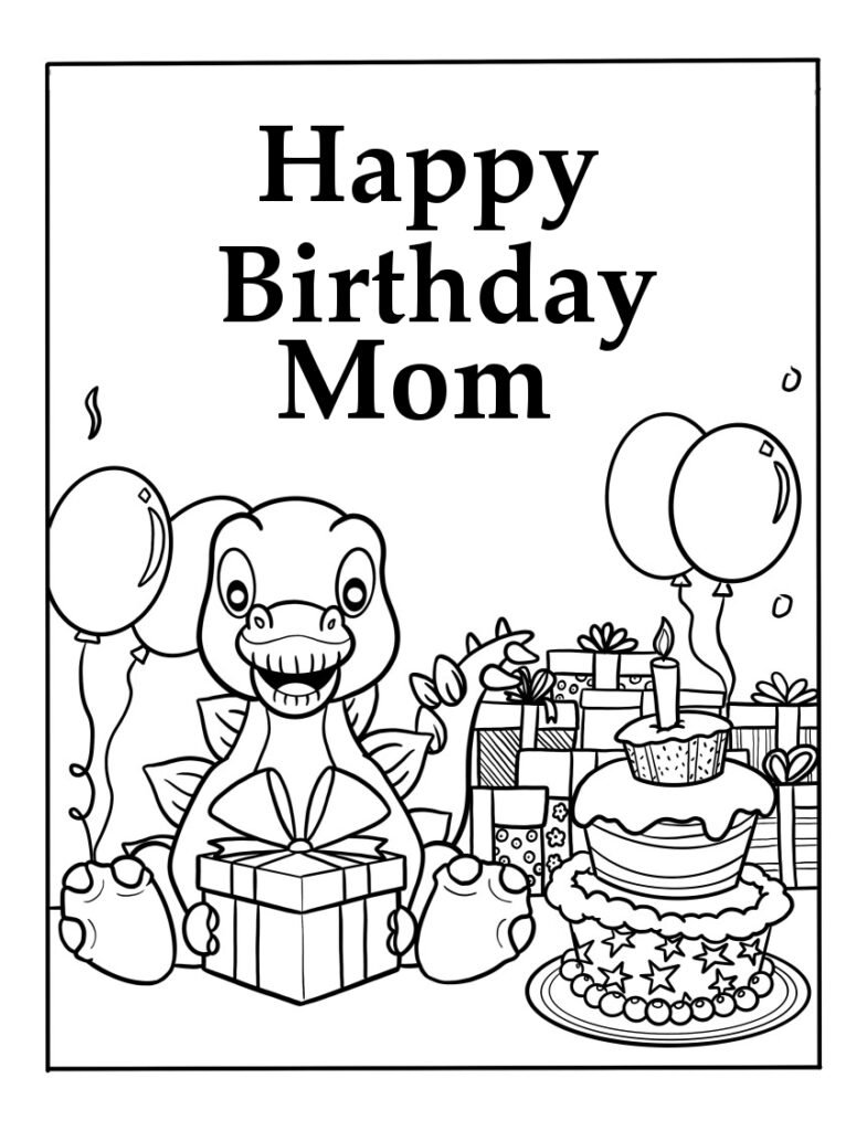 Mommy Coloring Pages for Kids 198