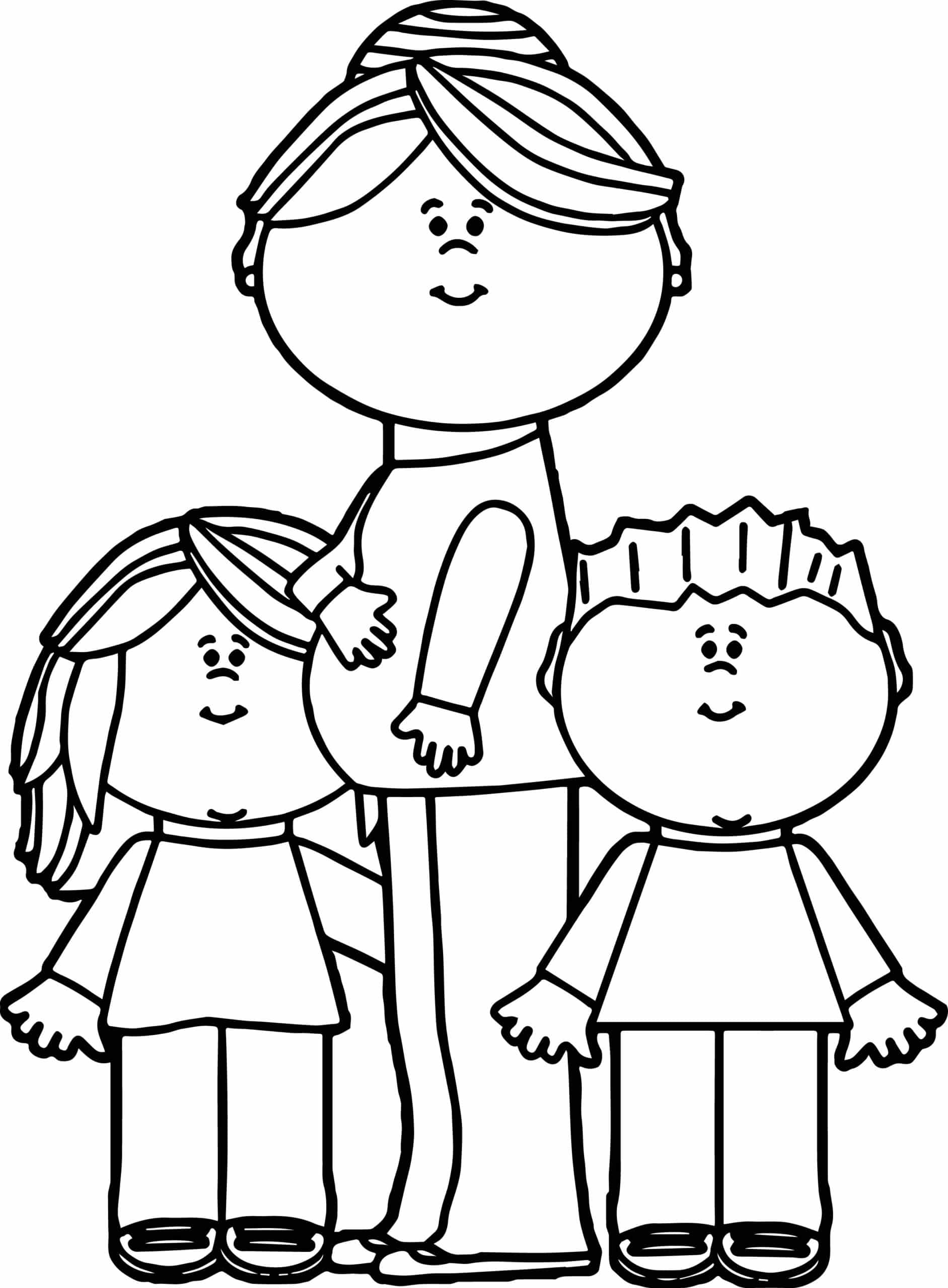 Mommy Coloring Pages for Kids 200