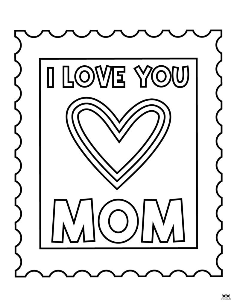 Mommy Coloring Pages for Kids 29