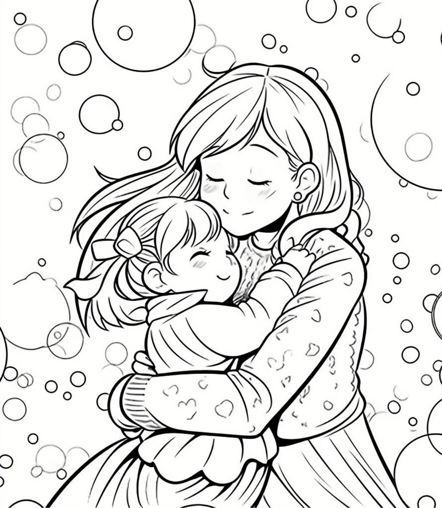 Mommy Coloring Pages for Kids 41