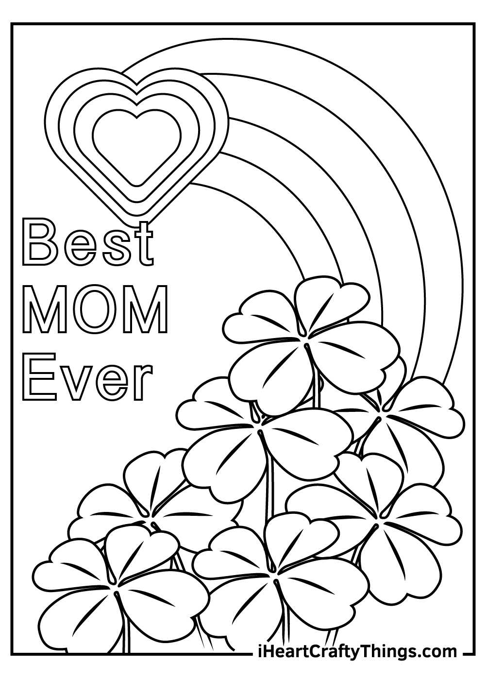 Mommy Coloring Pages for Kids 76