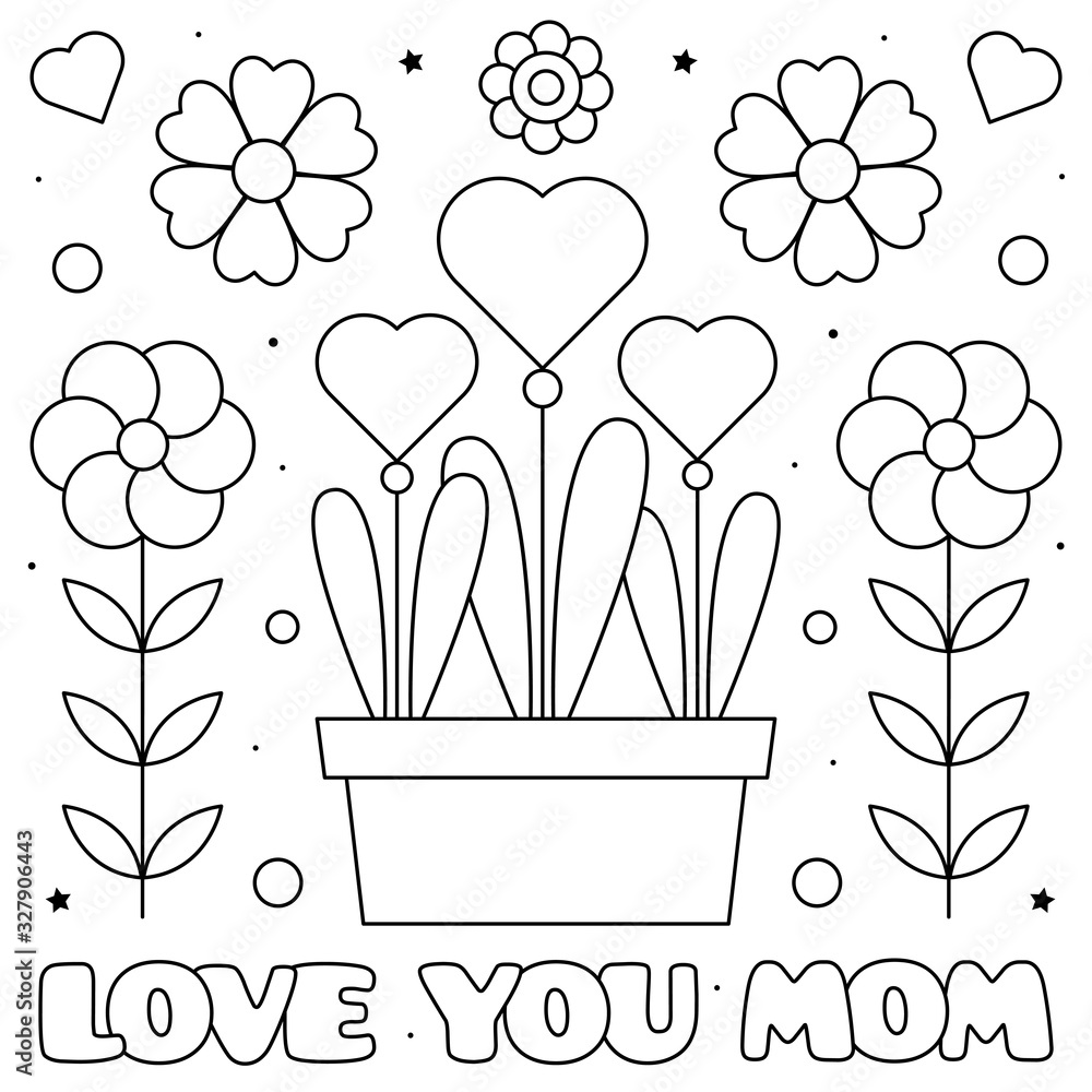 Mommy Coloring Pages for Kids 78