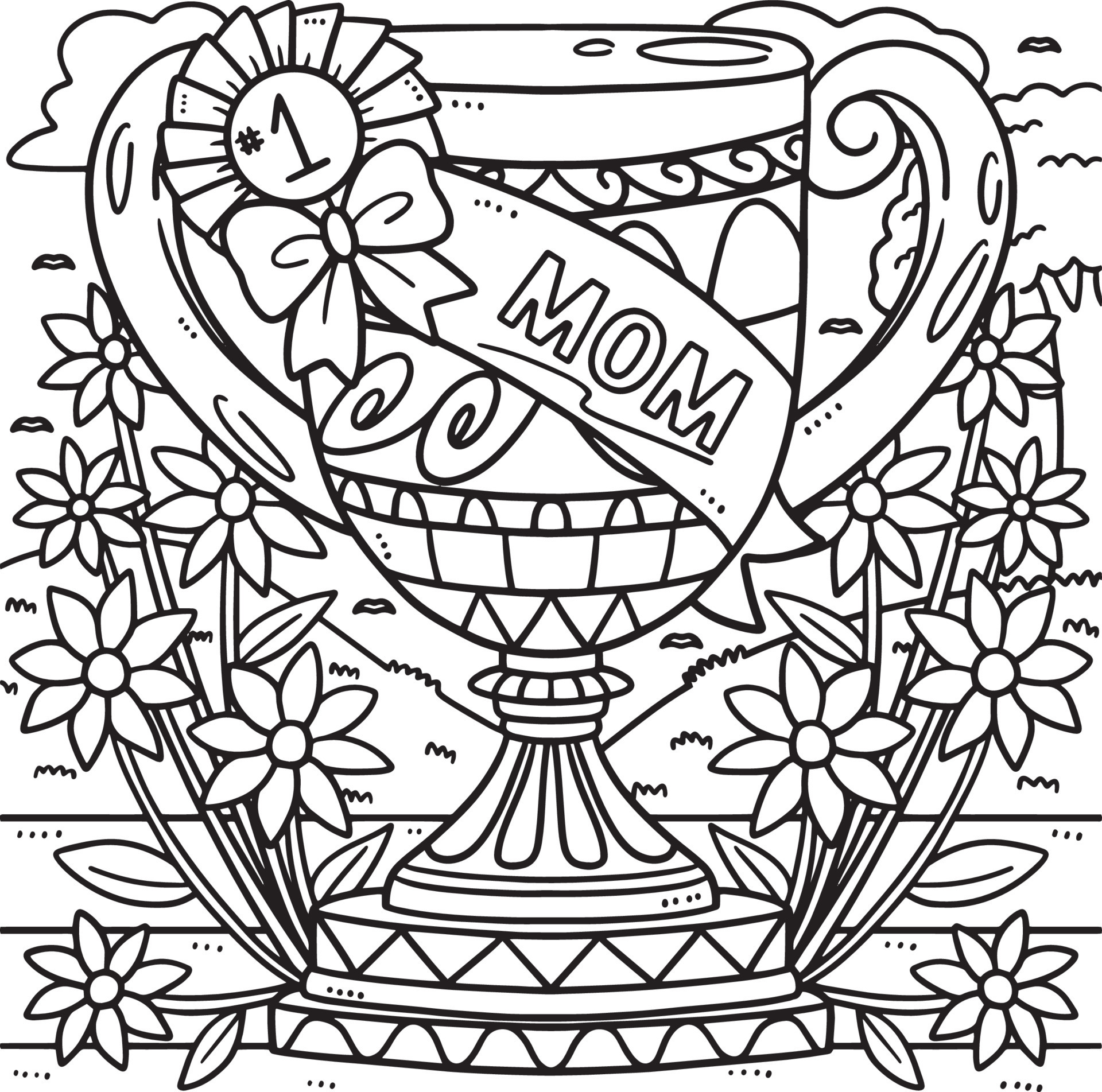 Mommy Coloring Pages for Kids 80