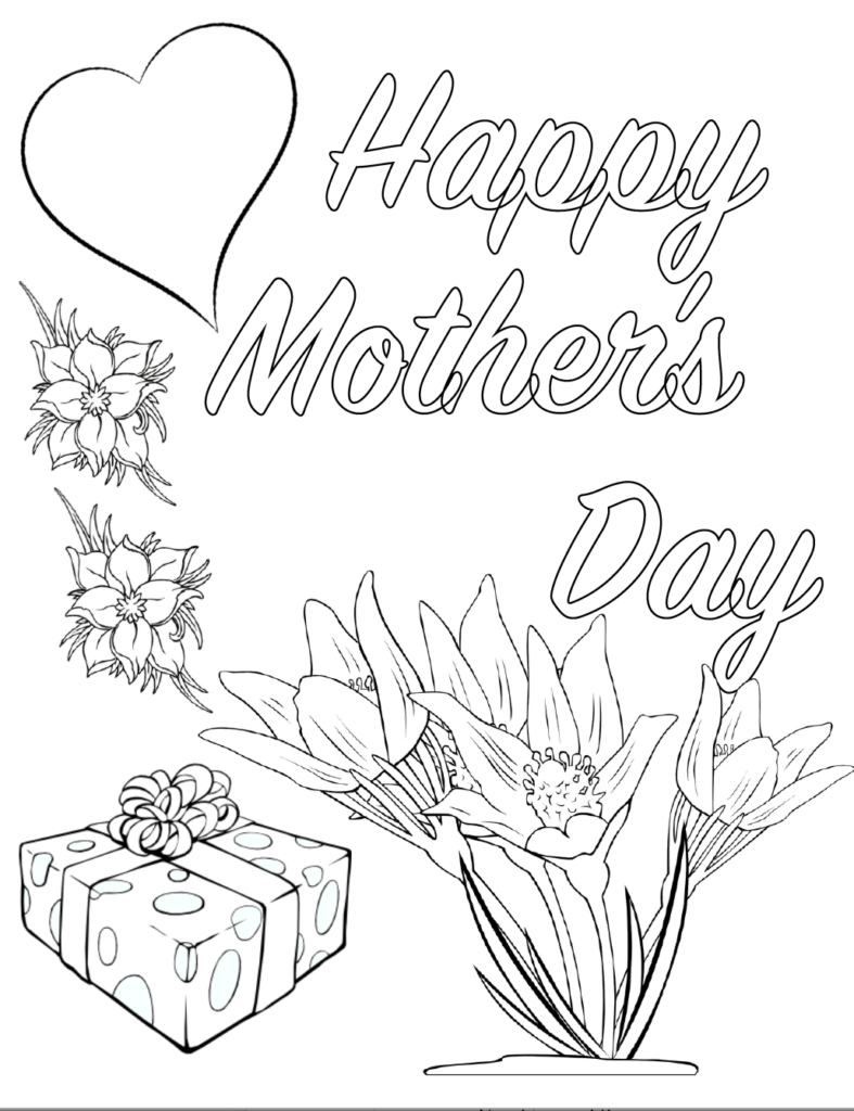 Mommy Coloring Pages for Kids 83