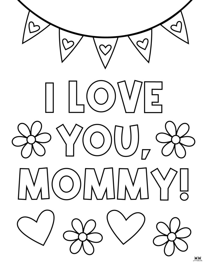 Mommy Coloring Pages for Kids 86