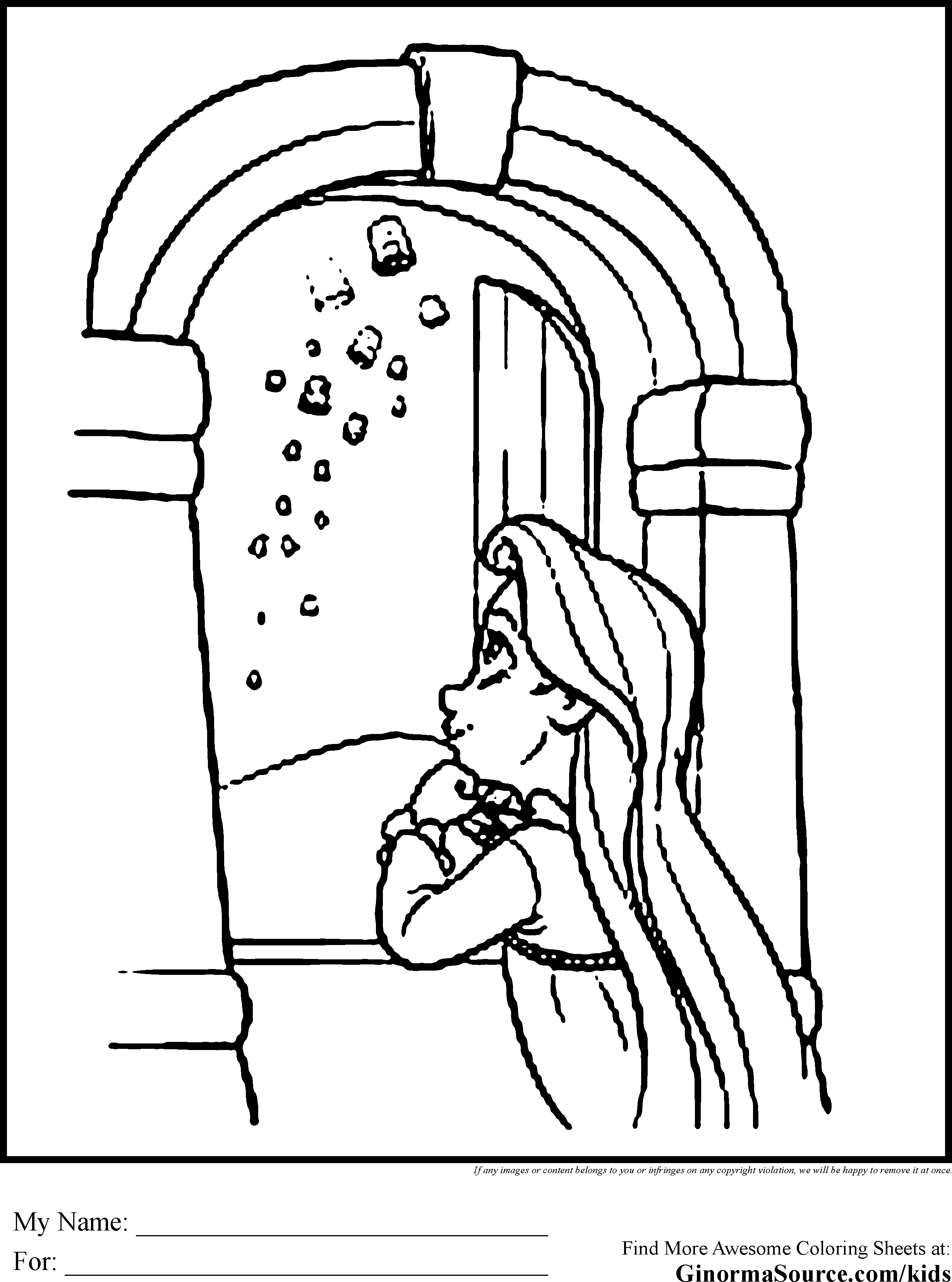 Rapunzel and Flynn Coloring Pages Free Printable 85