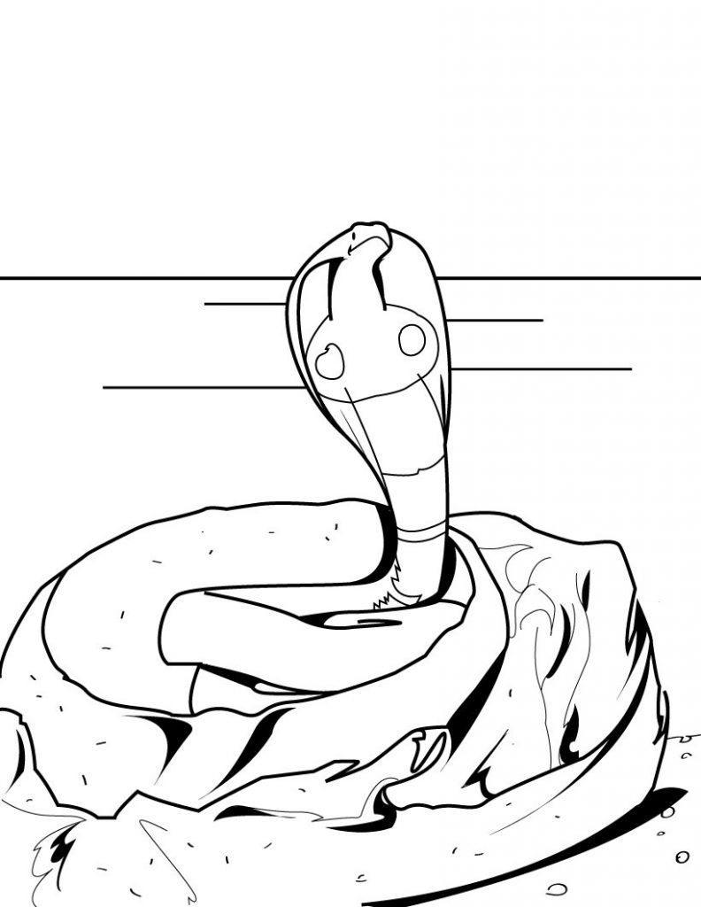 Snake Coloring Pages for Kids Free Printable 34