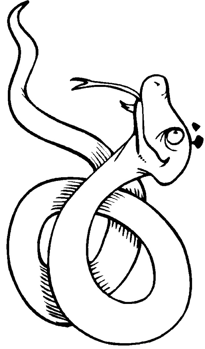 Snake Coloring Pages for Kids Free Printable 40